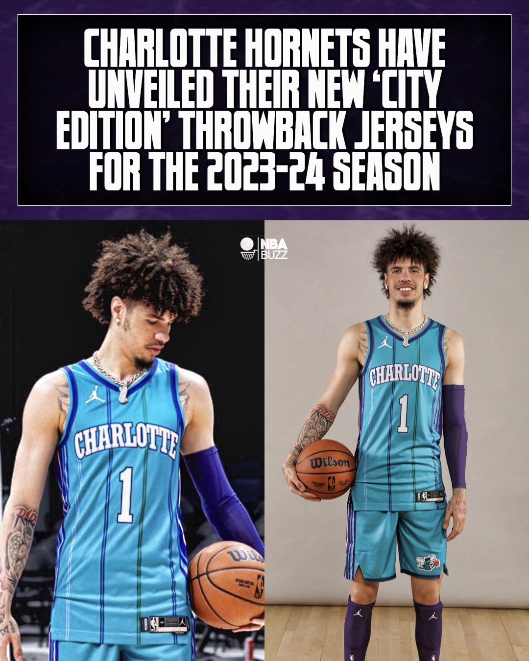 Charlotte Hornets unveil new City Edition uniforms