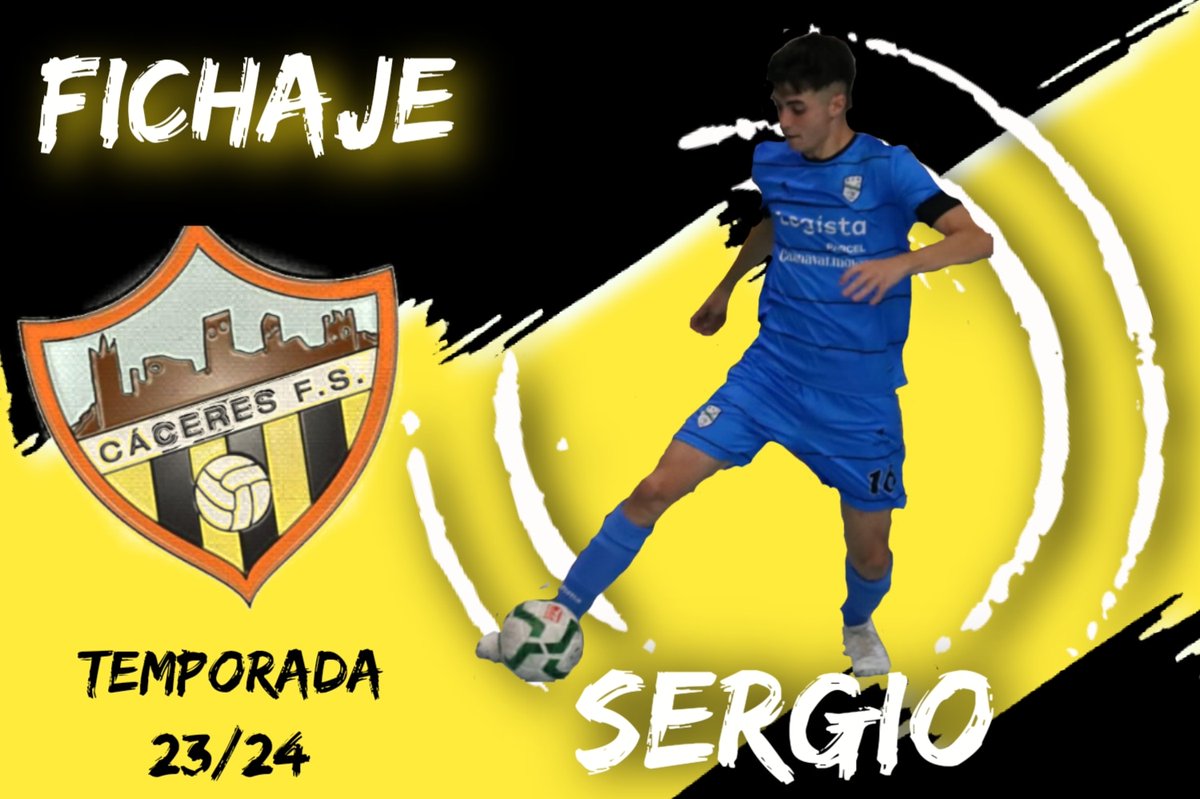 📝FICHAJE "SERGIO"

Se trata de un jugador explosivo, con olfato de goleador que derrocha intensidad y carácter sin parar. Juventud y atrevimiento.

#ilusionesRenovadas
#Cáceres💛🖤