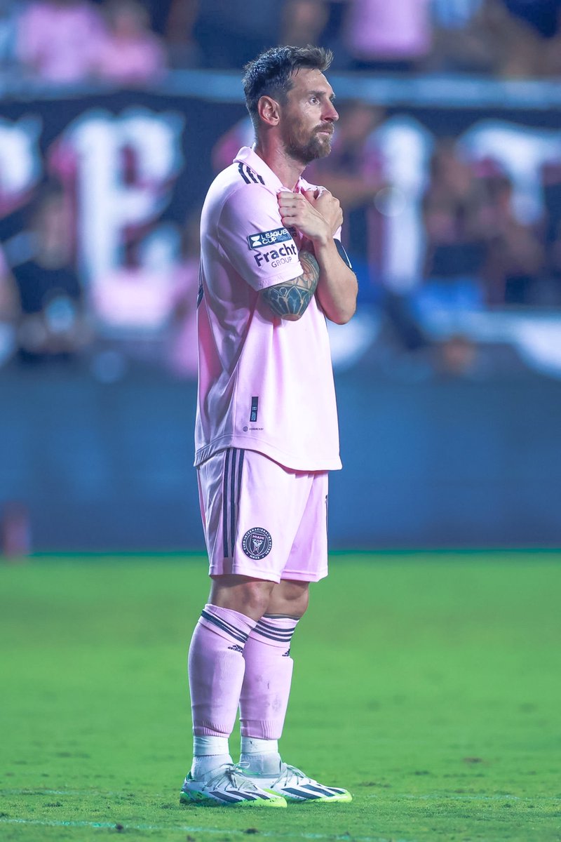 Messicrews's tweet image. Leo Messi: “There were two difficult years [at PSG], I had lost that feeling of enjoying playing football. My trips to the National Team were my happiest moments during that time. Here in Miami I wanted to find the same thing and I found it, my happiness is with a ball.”