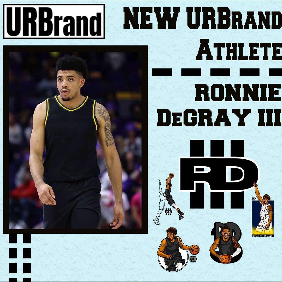 UrBrandBiz's tweet photo. BIG WELCOME to @Ronnie_DeGray23 ! He’s the FIRST athlete to partner with URBrand to create his own branded merchandise to sell to his fans. Get yours TODAY ⬇️⬇️⬇️ https://t.co/D1CDygEH8F