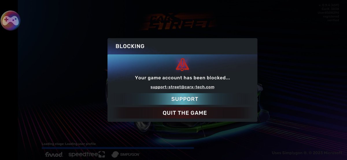 MYTH59103222's tweet photo. @carx_technology @KrtNtintin I emailed serval times but no reply.I am done with this game. https://t.co/4PaqHjuXHU