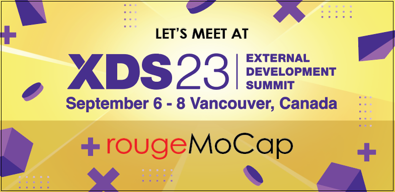 rougemocap's tweet photo. Rouge MoCap is thrilled to sponsor #XDS2023, Sept 6-8! As a leading virtual production house for AAA games &amp; films, we're eager to discuss our top-tier services &amp; collaborate with peers. Dive into #mocap &amp; 3D animation with us. Let's chat! 💌info@rougemocap.com
 #XDS #gamedev https://t.co/XTPQXaPItF