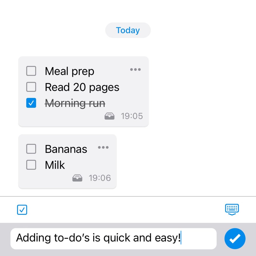 QeptApp's tweet photo. Creating to-do lists is quick and easy with Qept! Just add checkboxes on any note and tap them to cross them off your list. 📝 Who knew staying on top of things could be this easy? 🧘‍♂️ https://t.co/13dsOZZqdh