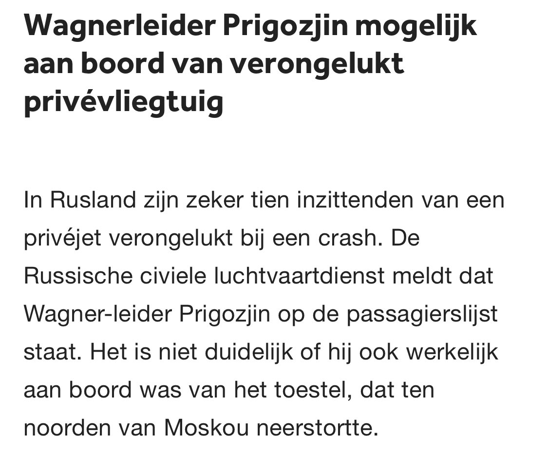 Hij wint in ieder geval wel in hoogste val tot nu toe!