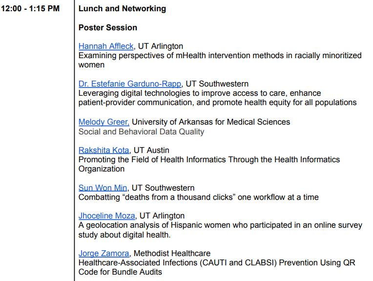 jr_bautista_15's tweet photo. I have 2 presentations in #THIA23 #THIA2023 at @UTHealthHouston in Sep.
I will talk about teaching #PowerBI data visualization in #PublicHealthInformatics while the poster presentation will be led by @UTiSchool @UTAustin #HealthInformaticsOrganization president Rakshita Kota. https://t.co/nffUdPrhem