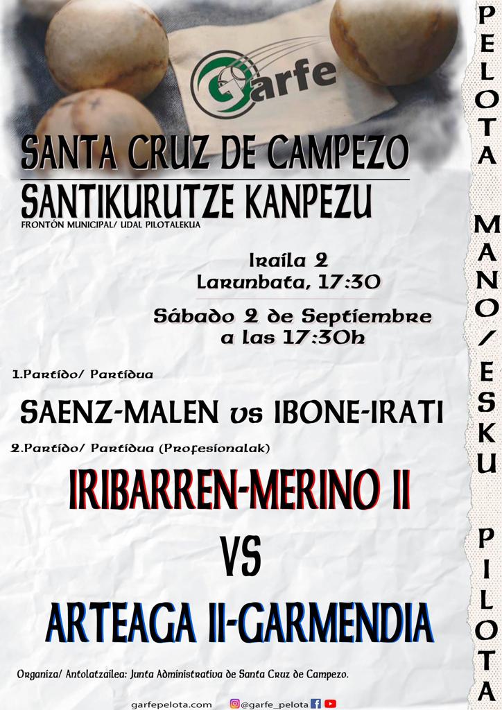 Mendialdea_info's tweet image. Santikurutze #Kanpezu-ko Jaiak 2023.
Fiestas de Santa Cruz de #Campezo 2023.
#ArabakoMendialdea #MontañaAlavesa