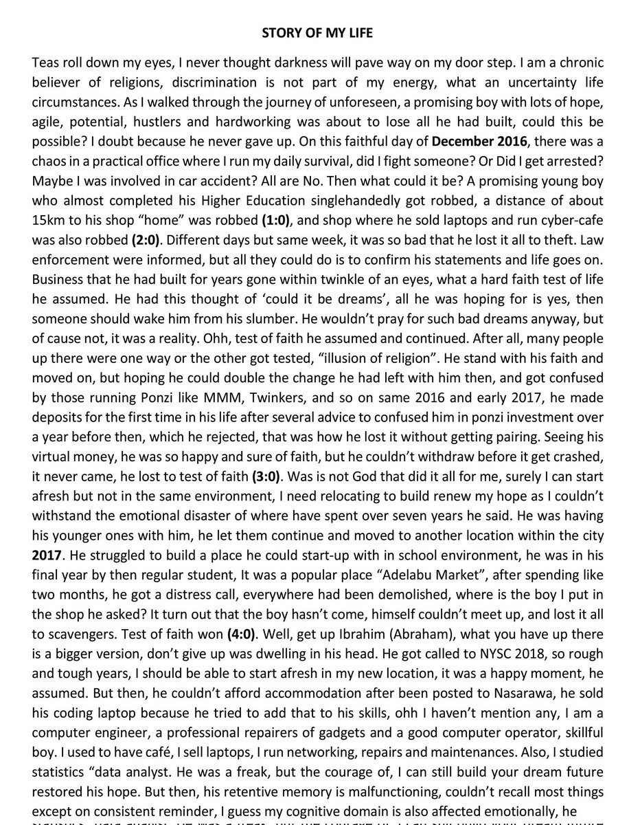 a2wise's tweet photo. @DeleFarotimi These become one of existence stories. Kindly read through. https://t.co/Xz3t63JVll