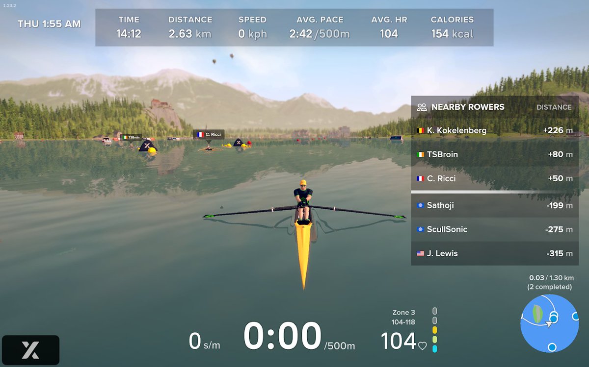 ozbob13's tweet photo. #trainingrow π£ββοΈπ€
1.3km course with a 100m sprint, two laps
ποΈππ https://t.co/PAWf3qbcfU