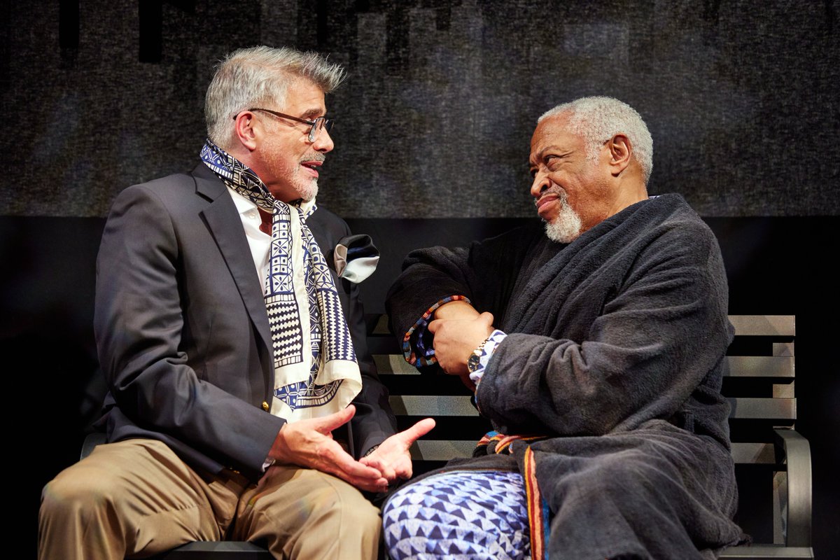 PayWriterPlay's tweet photo. Bryan Batt &amp; Ron Canada star in Pay The Writer at NYC's Signature Center 📚🤝

On stage now! This limited engagement ends September 30th.
Get your tickets at https://t.co/Irf1xocIjZ https://t.co/C6cnvhrRac