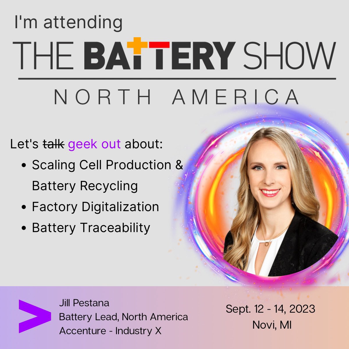 Who else is going?
#thebatteryshow #battery #battchat #batterytwitter