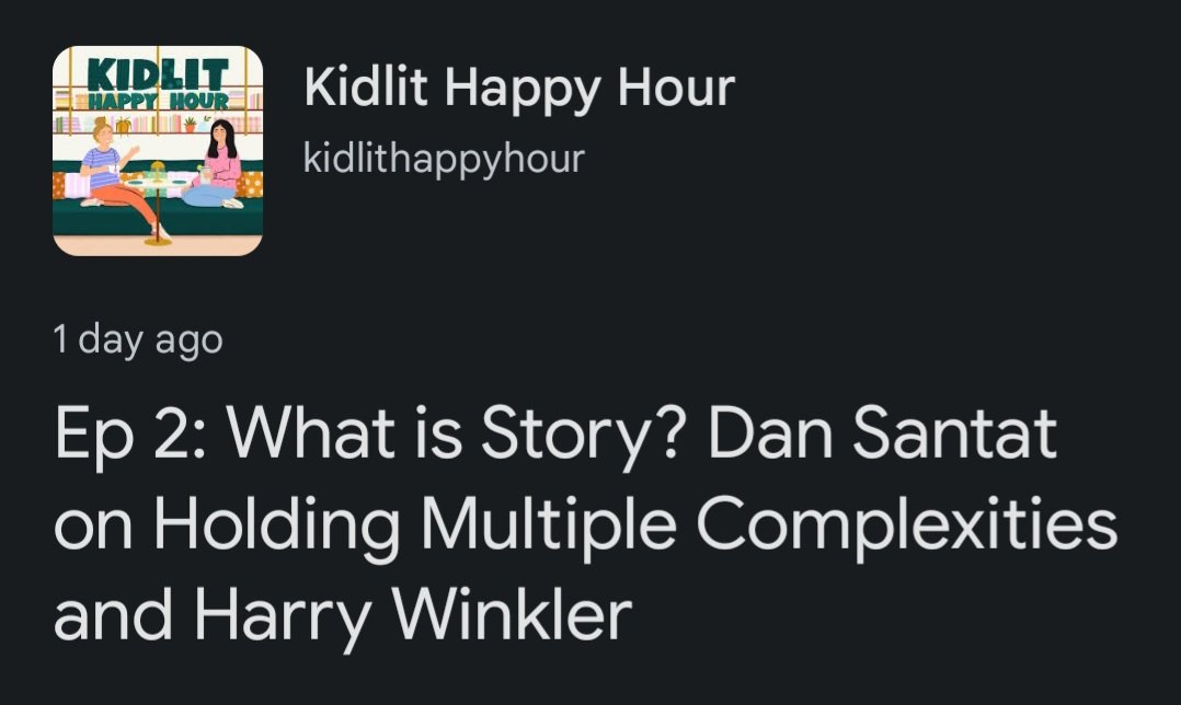 This podcast episode with @JoannaHoWrites and @CarolinePritch and @dsantat is pure gold! ⭐️⭐️⭐️⭐️⭐️ #kidlit #WritingCommunity