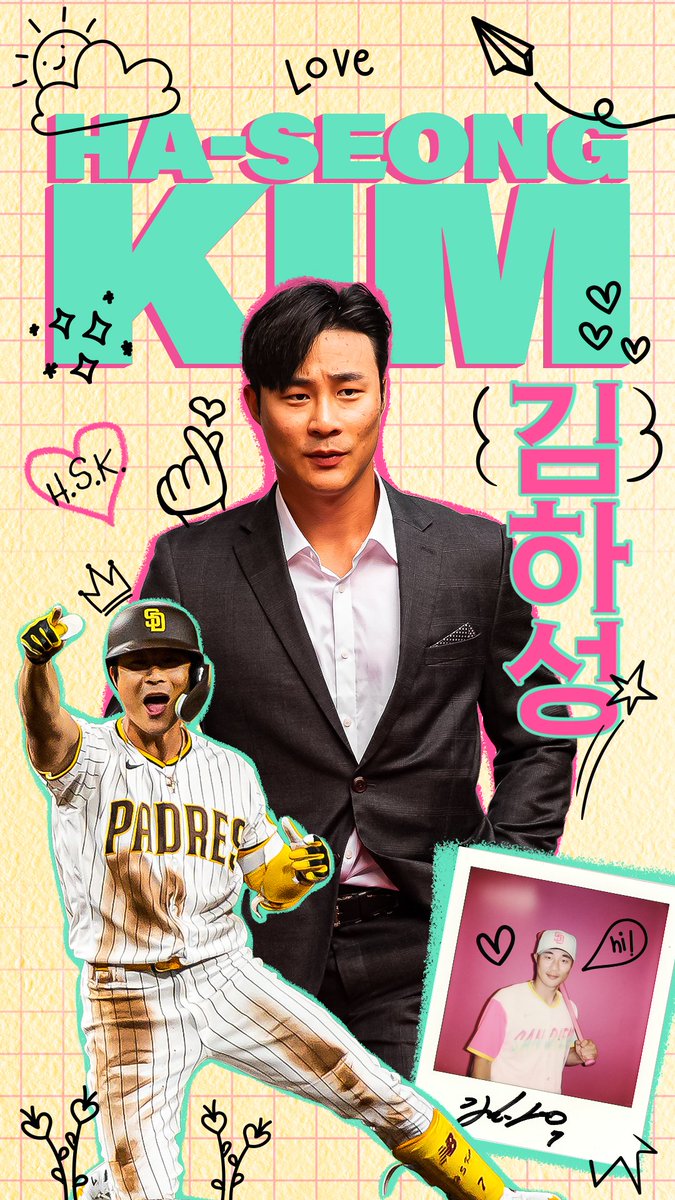 Padres's tweet image. 김하성은 너무 멋있어 🫰

#WallpaperWednesday