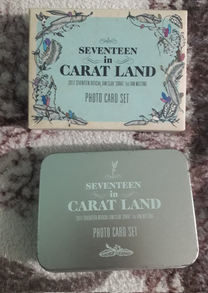 Jashujiii's tweet photo. Wts lfb ph

Svt caratland 2017 tin case &amp; Box ONLY

🏷150php
- dm for condi
- payo https://t.co/iuvoaXFKzO