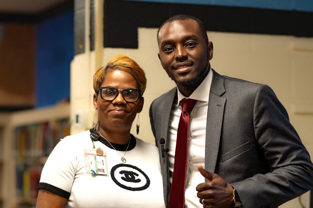 purposepushers's tweet photo. Today, I had the pleasure of being the Keynote speaker at Oceanair Elementary School in Norfolk, VA. We discussed the need to embrace an "ALL IN" mindset in order to teach with a purpose! Let's be ALL IN for student, staff, and families! #OnPurpose #Teachers #Principals https://t.co/kzMy5CUVyw