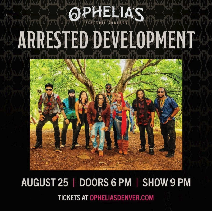 Upcoming ARRESTED DEVELOPMENT shows! Denver Colorado, St. Louis Mo. Australia & Hawaii 🥰 Get Tix today family! LIFE & MUSIC Together! ADtheBand.com #HipHop #HipHop50 #WorldTour #3years5months #fortheFKNlove #Tennessee #MrWendal #PeopleEveryday #Revolution