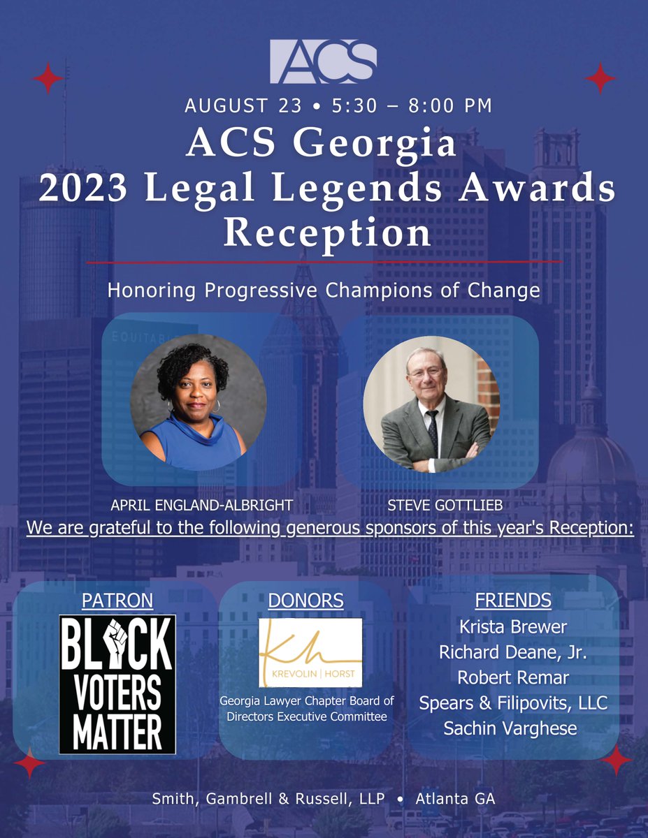 ACS Georgia Lawyer Chapter tweet media