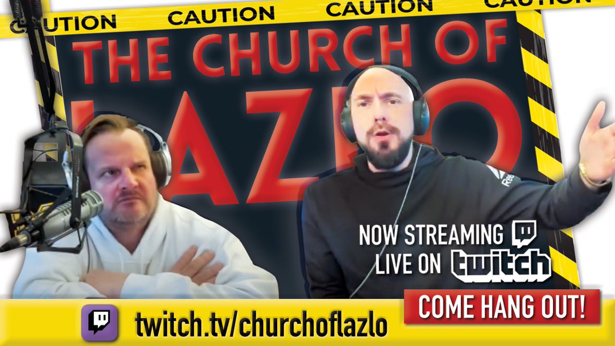 churchoflazlo's tweet photo. Yo we’re trying to grow our twitch channel so it would be really cool if you tuned in today and watched for a little bit
https://t.co/DR5IJxe8je https://t.co/4zakZOOOC0