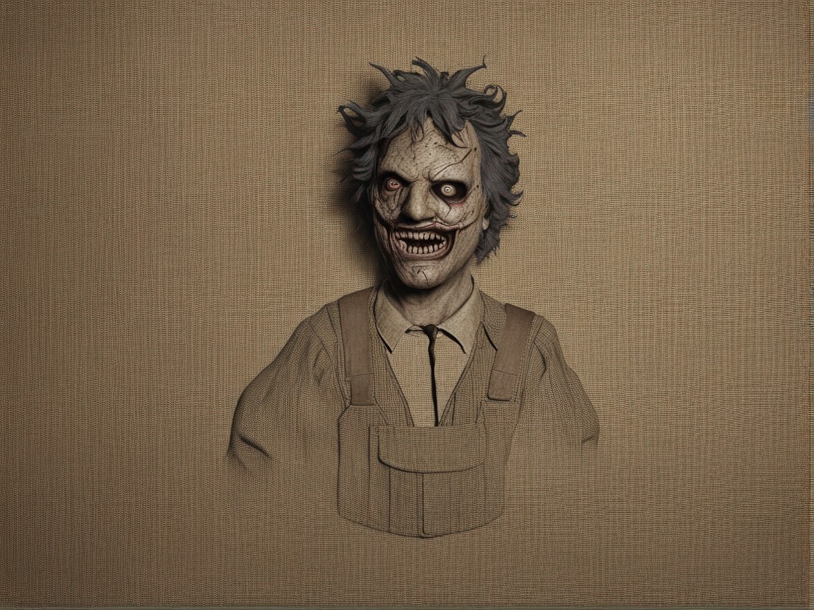 Cryptofunk99's tweet photo. πLEATHERFACE IN AI π§βπ»
#AI #aiartcommunity #aiartist #SlasherHorror #HorrorAesthetic #TerrorTales #NightmareFuel #ChainsawHorror #HorrorFandom #HorrorNerds #HorrorGore #HorrorLegends #ClassicHorror #HorrorFanatic #aivideo #aivideos https://t.co/BVhzxfiptW