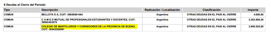 La diputada Camaño, que plantea modificar la ley de alquileres, tiene una deuda declarada de casi 3 millones de pesos con el Colegio de corredores inmobiliarios de la provincia de Buenos Aires.