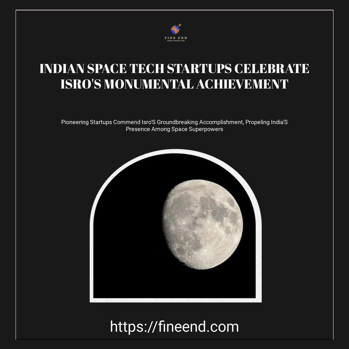 FineEnd_com's tweet photo. 🚀 Incredible Achievement by ISRO! 🇮🇳

I

 #indianscientists #isroindia #astro #isro #mission #moonmission https://t.co/UzQ6q9Rcpw