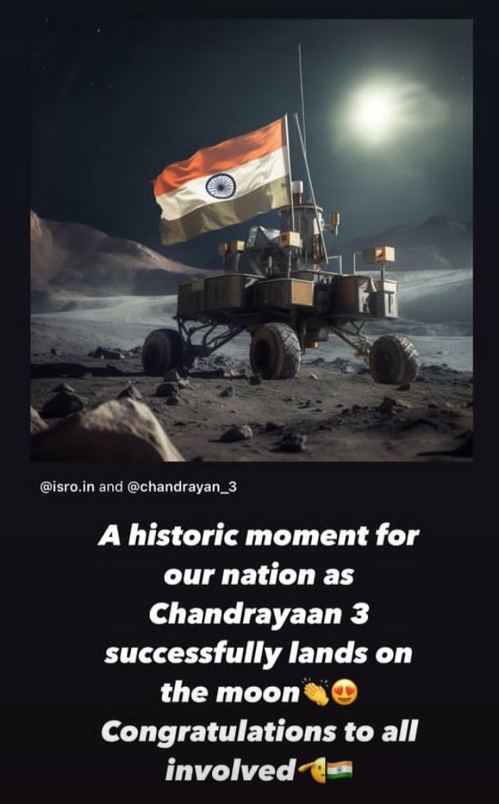 irohitroy1's tweet photo. Congratulations #ISRO #Chandrayaan3 https://t.co/vViaZdsnhC