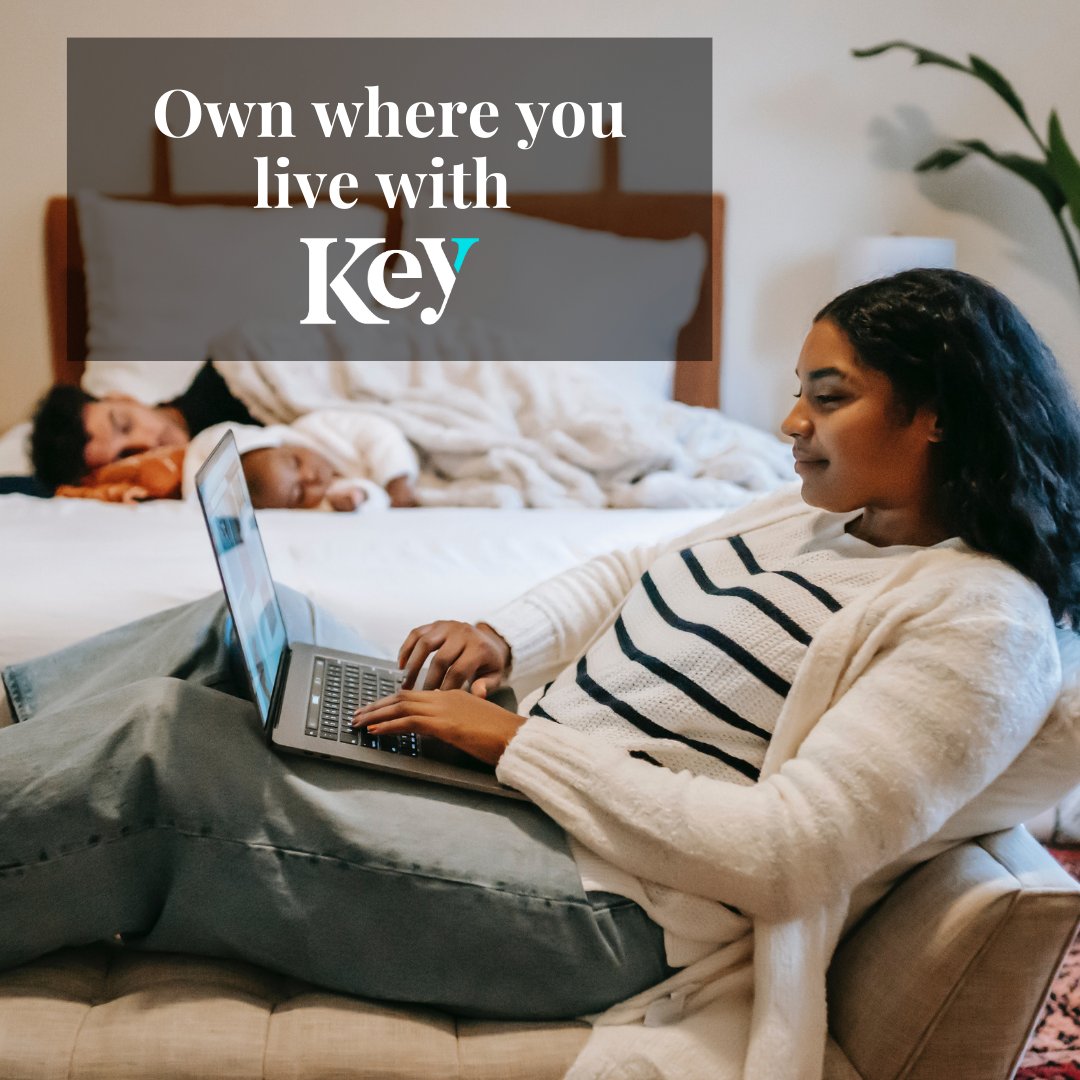 LifeAtKey's tweet photo. With Key, build home equity at a pace you can afford. Click the link in our bio and discover the benefits of co-ownership today! https://t.co/kK6fmhiyUW