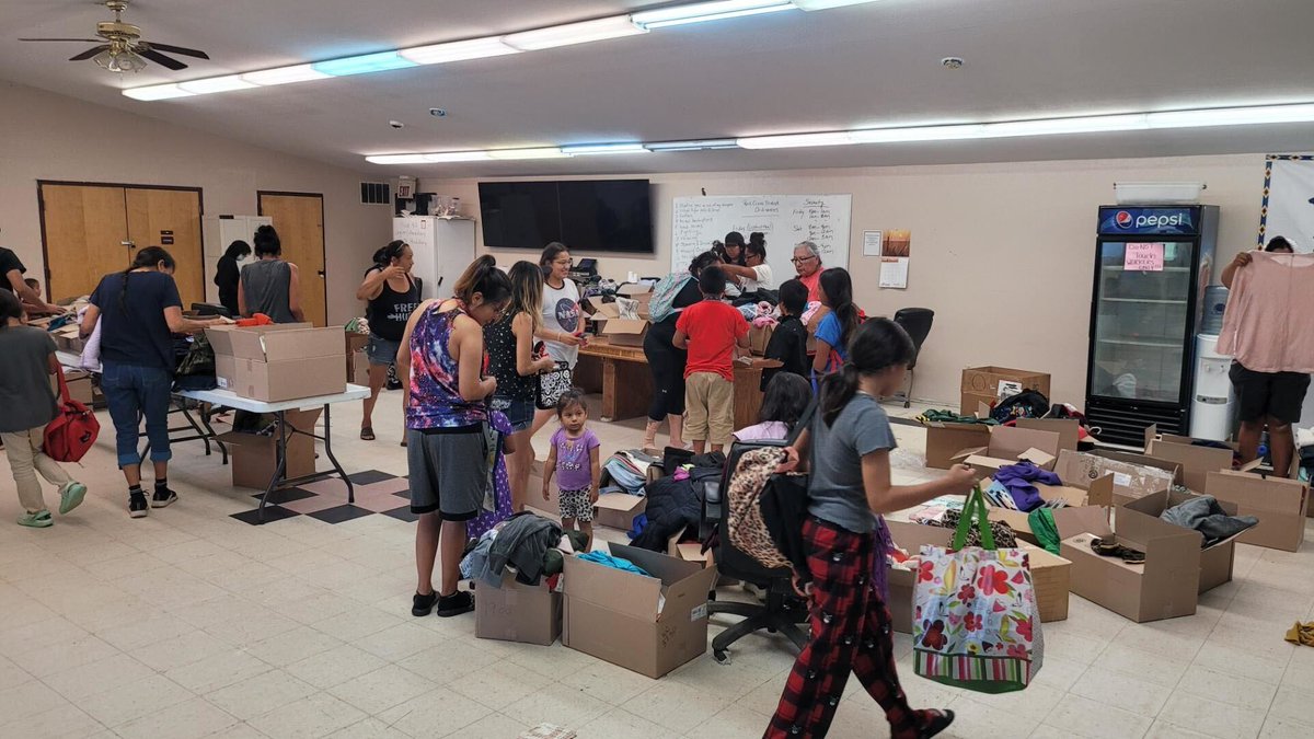 ProjNativeHope's tweet photo. Yesterday, Native Hope delivered school clothes & supplies for the Rock Creek community. Thank you supporters for impacting Native Communities with your help!
#NativeHope #NativePride #Native #NativeAmerican #MakeADifference #NativeChildren #BackToSchool https://t.co/34LayKHIeU