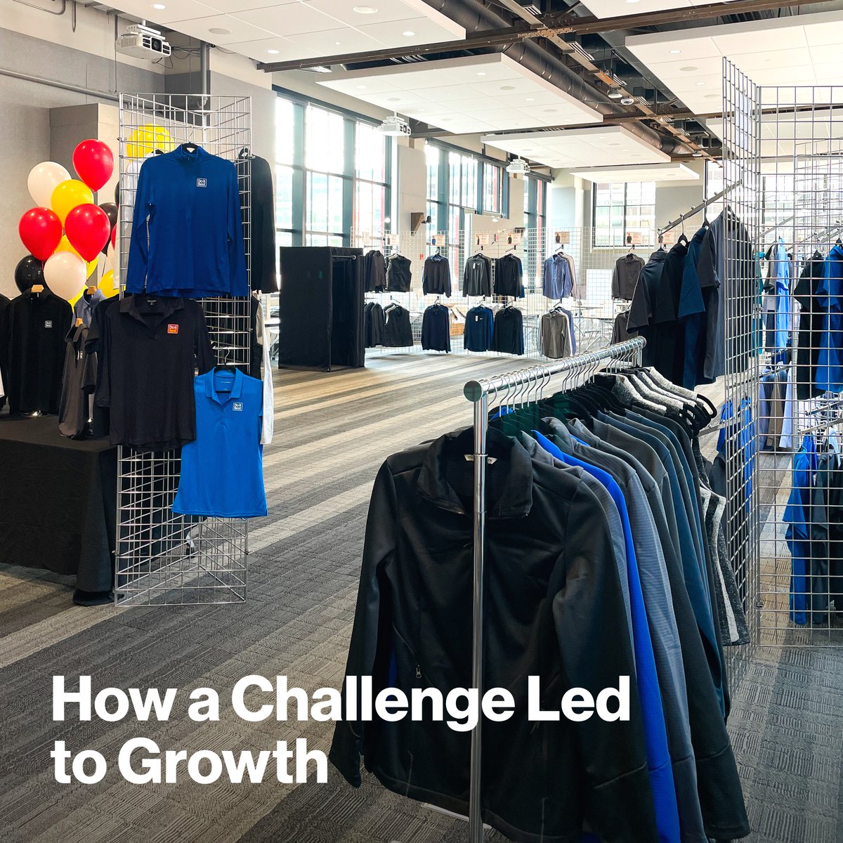 jhspecialty's tweet image. Our promo team recently helped our client set up a "pop-up shop" at their office for employees to purchase branded merch. Get a behind-the-scenes look at how we brought the client's vision to life: jhspecialty.com/blog/how-a-cha…