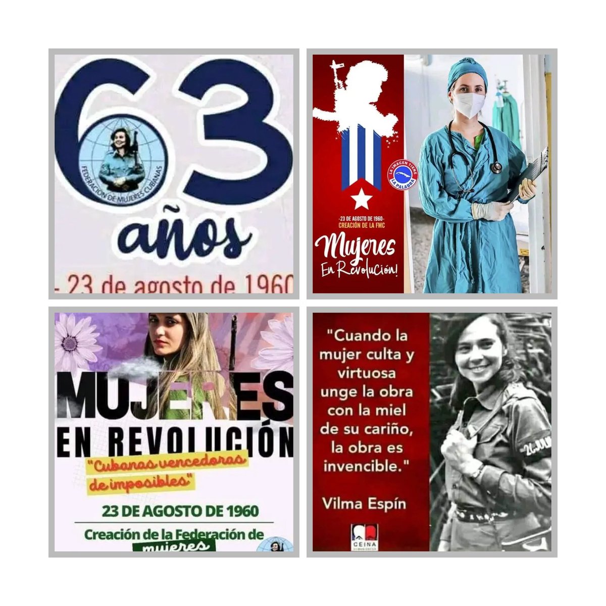El Buró Municipal de la juventud en Manuel Tames
Felicita a todas las mujeres federadas.
#MujeresEnRevolucion 
#CubanasVencedorasDeLoImposible
#UjcDeCuba