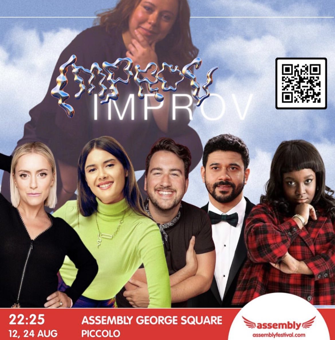 If you’re in Edinburgh tomorrow (Aug 24th) you should come see this show! This lineup is bananas!