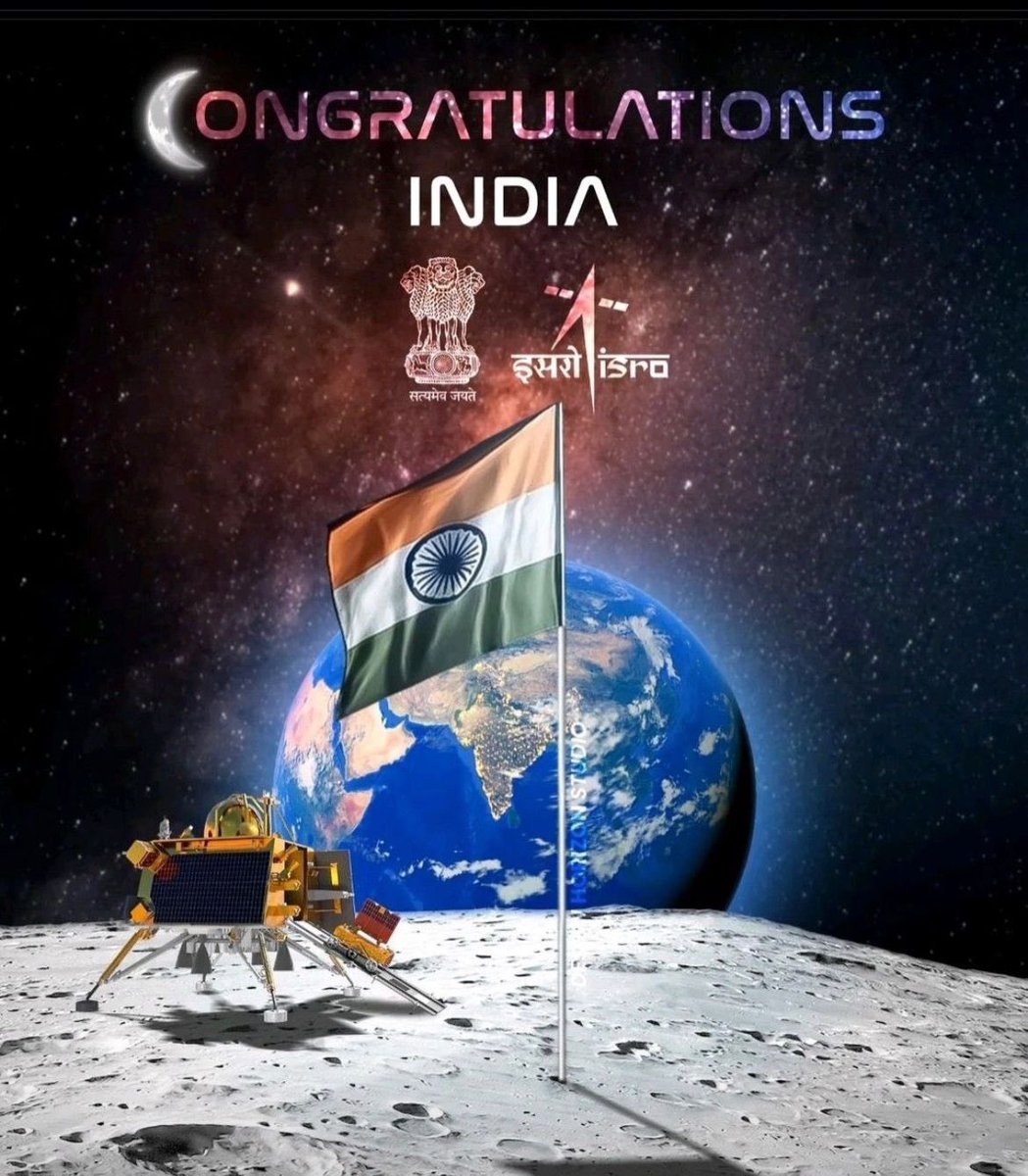 As a proud Bharatiya American, I congratulate the country of my birth, Bharat for her monumental success in the soft landing of #Chandrayaan3 on the South Pole of Moon. It is equally remarkable that Bharat’s ISRO scientists accomplished this mission at a fraction of cost of any