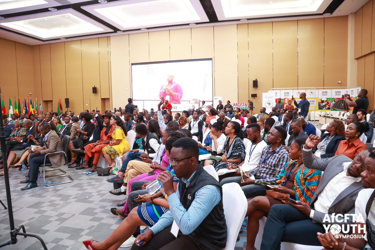 It was a pleasure to interact with the youth, passionate about the success of the AfCFTA during the Townhall session of the #AfCFTAYS2023. We have to take our own economic destinies in our hands &amp; address them otherwise we will forever be in the periphery of economic development.