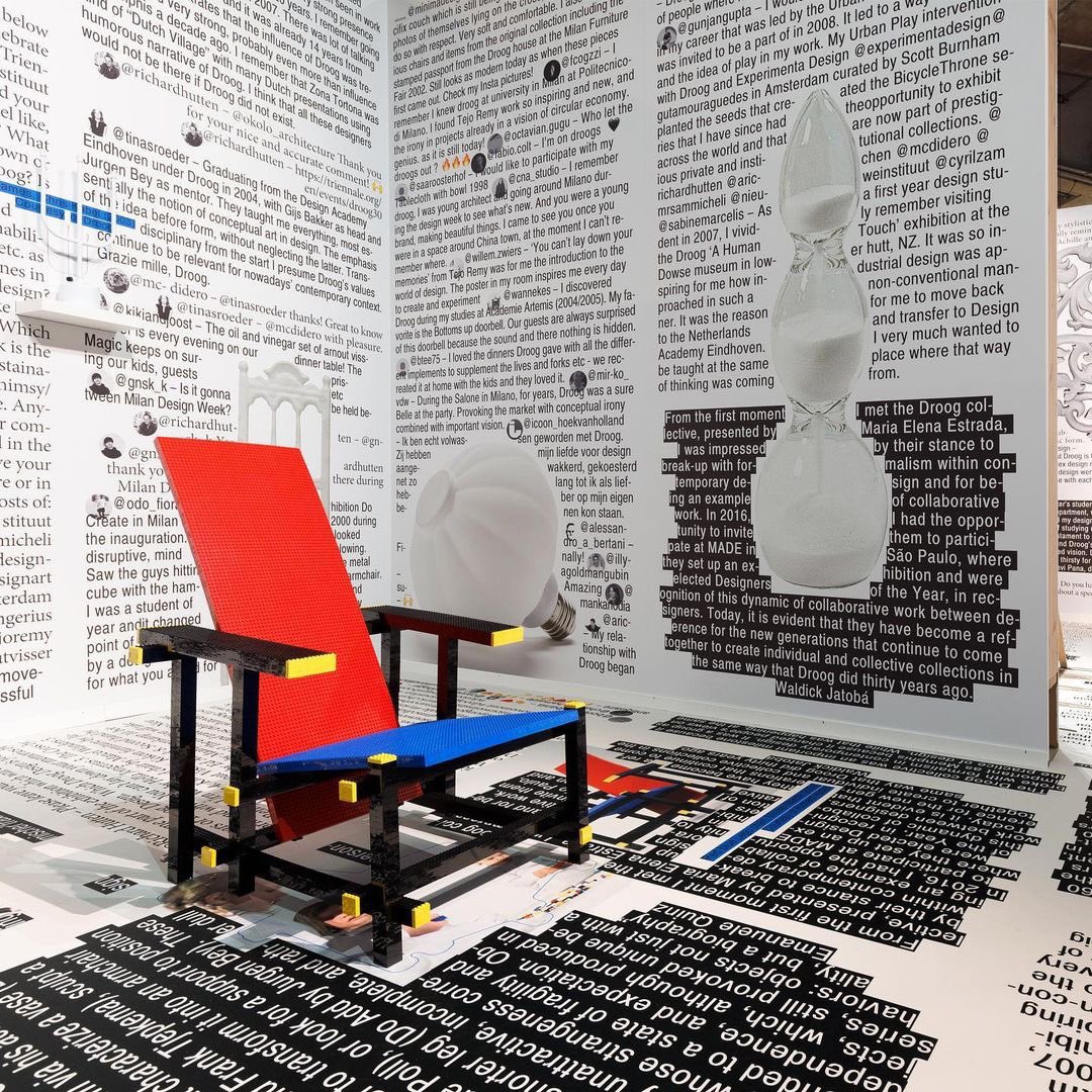 • <a href="/richardhutten/">Richard Hutten</a> Last chance! You can see the immersive Droog30 exhibition until this Sunday 27Aug <a href="/NieuweInstituut/">Nieuwe Instituut</a> Curated by <a href="/mcdidero/">mariacristinadidero</a> <a href="/richardhutten/">Richard Hutten</a> with the work of, among others, @hellajongerius <a href="/marcelwanders/">marcel wanders</a> ➕➕
#nieuweinstituut #droogdesign #droog30 #marcelwanders