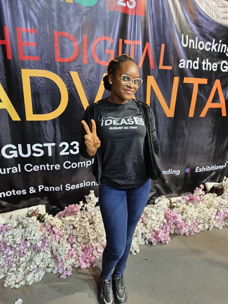Cloud_mavin's tweet photo. Attended #CalabarIDEASFest with my twin sister @Leora_Aquah, @Abee_john, and Dorcas🤍
#calabarfestivalofideas https://t.co/qXTJ7XZylk