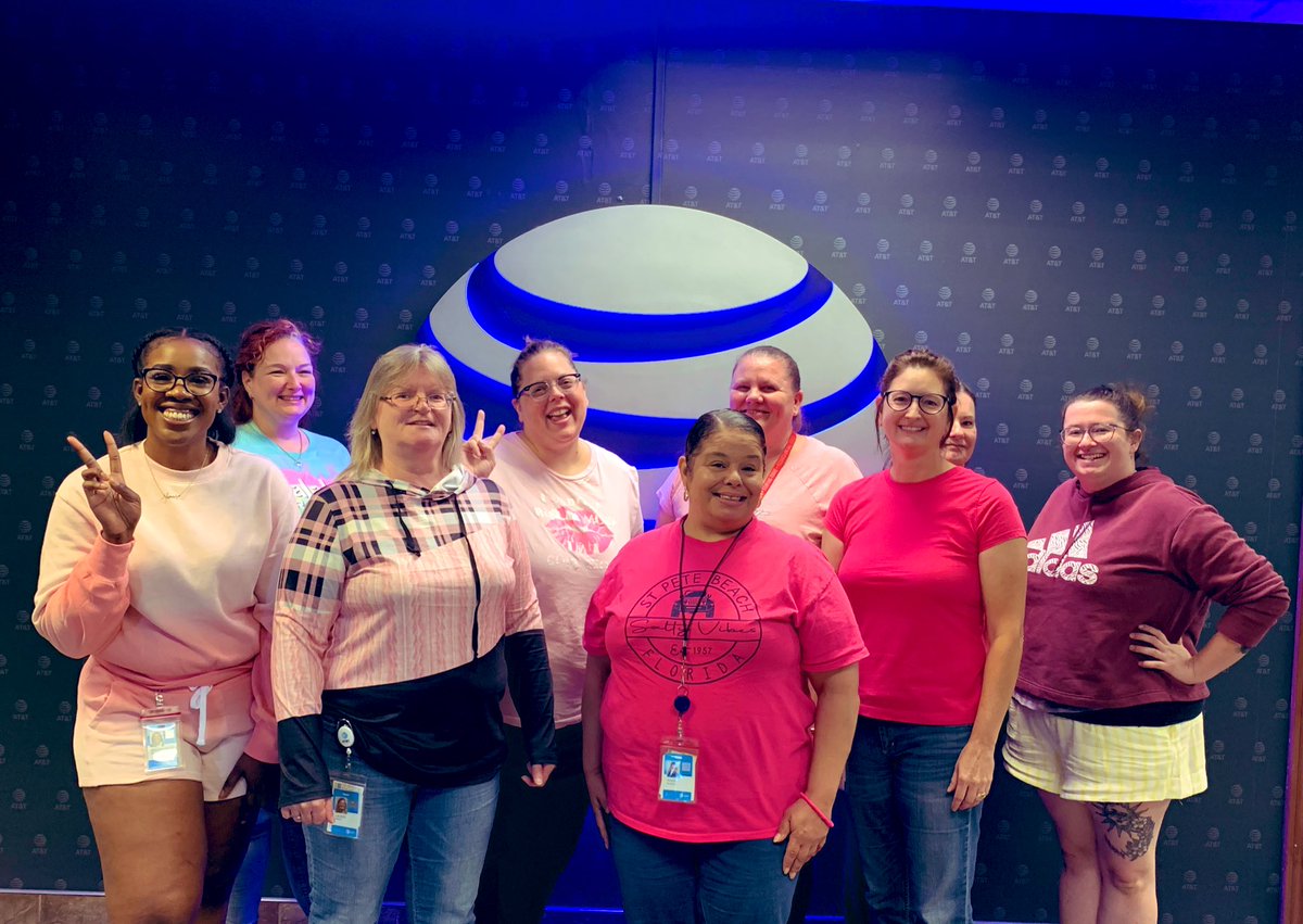 And on Wednesday we wear pink… to support anti-bullying! #LifeAtATT #MBCGoodstuff <a href="/boardman_fun/">BackOffice Culture & Diversity</a> <a href="/ruthtadlock/">Ruth Tadlock</a> <a href="/JulieHockenber1/">Julie Hockenberry</a>