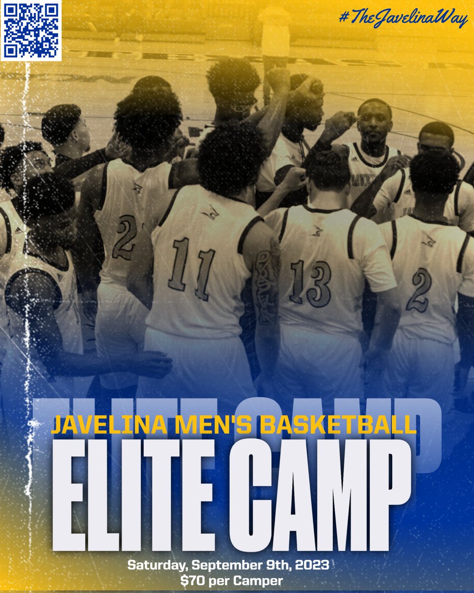 Spots are filling up quick!!!

Don't miss your chance to get a full experience of Javelina Basketball and Texas A&amp;M University-Kingsville pride!

Sign up now before it's too late! 
#NxtLvL🐗