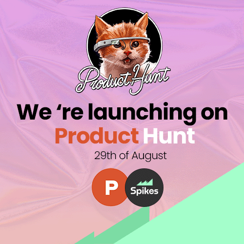 Spikes_St's tweet photo. We're going live next week on @ProductHunt. 08/29/2023 🚀🤯

Your support so far has been incredible ❤️

When we launch, you will be able to see amazing new features on your Spikes page. 
Check it out now:
https://t.co/QWWsgTqqg2 https://t.co/peCaw0GAW1