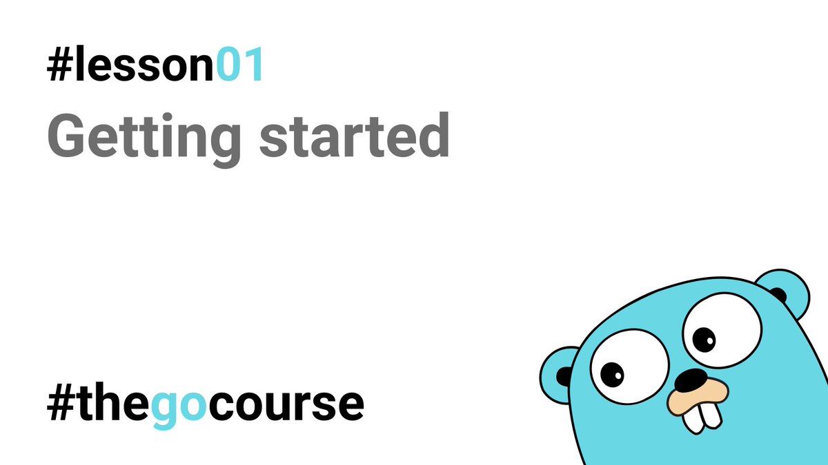 bojang's tweet photo. #twittercourse #thegocourse #lesson01 Go is a programming language designed by Google. I can throw around words and phrases like open source, typed, compiled, garbage collected, but it all boils down to easy to use and write. 1/10 https://t.co/tvRxcNsoZG