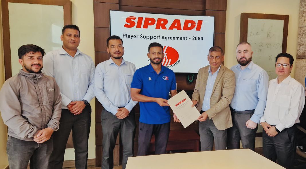 Thanking you all again for making me a part of Sipradian Sahayata.Your service has always been an invaluable to me and always helped me in my cricketing career.