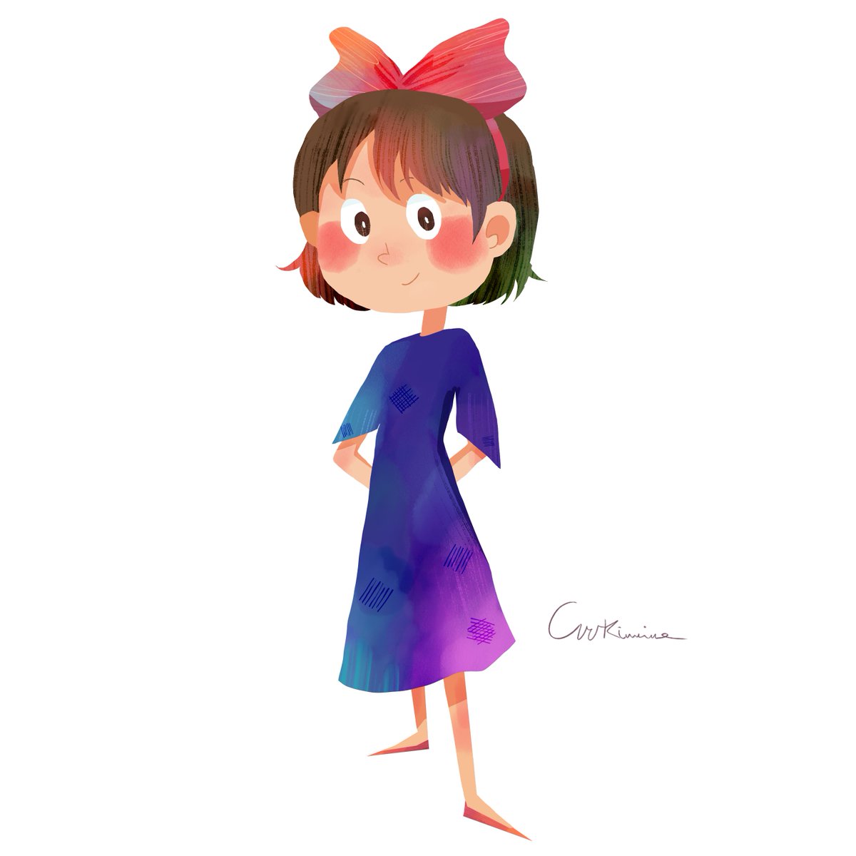 Cookimine's tweet image. #kikisDeliveryService #kikifanart #ghibli #ghiblifanart #illustration #studioghibli