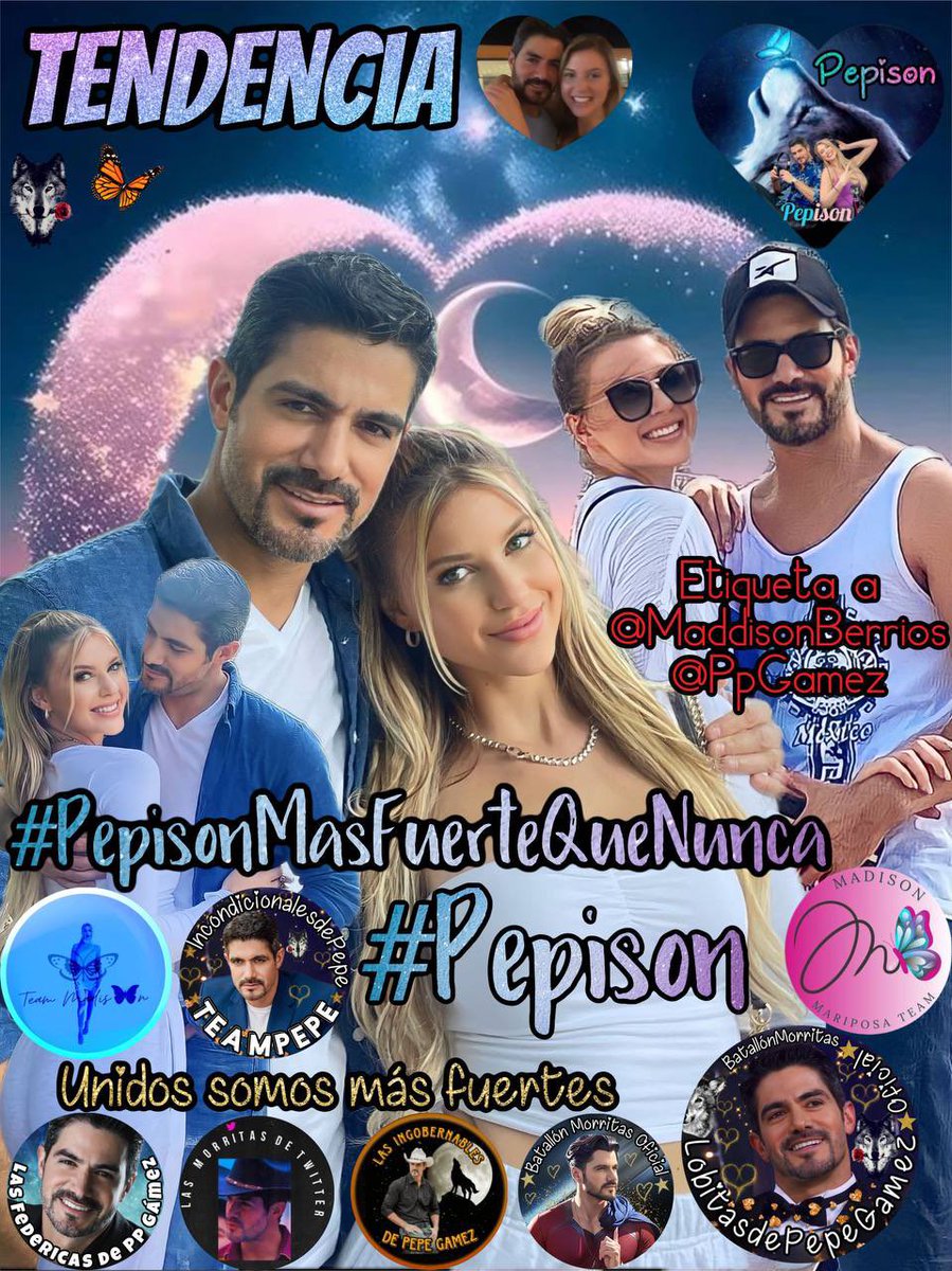 LilyDamaBoricua's tweet photo. 🦋🐺PEPISON🐺🦋
#PepisonMasFuerteQueNunca
#Pepison https://t.co/W9MhvhxBp7