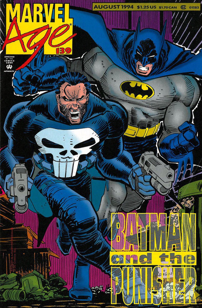 Batman / Punisher by John Romita Jr. @TheRealJRJr1 & Klaus Janson @klausjansonnyc