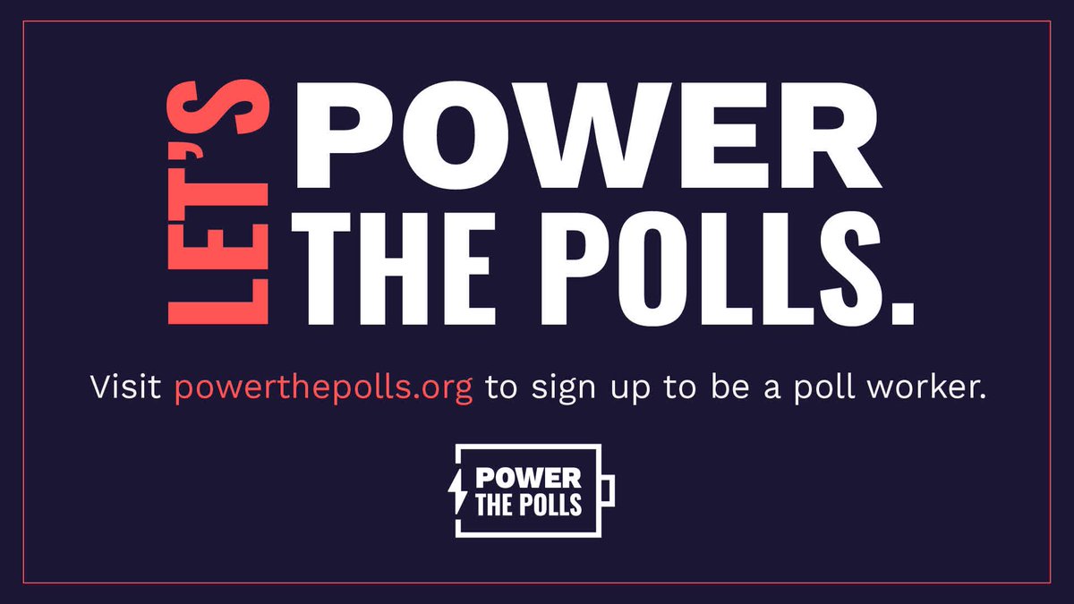 #PowerThePolls

There are no “off years” for democracy

Important state and local races are happening across the country in 2023, and election administrators need poll workers who are committed to ensuring safe, fair, and free elections for all voters

share.demcastusa.com/s/QhEqufGtJio_…