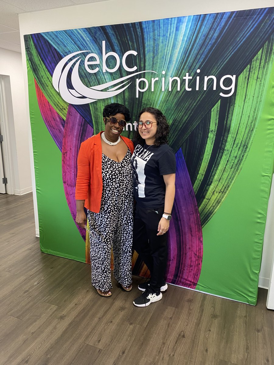 Dr. Mosley from LCCC visited EBC recently! 
 @LehighCarbonCC
