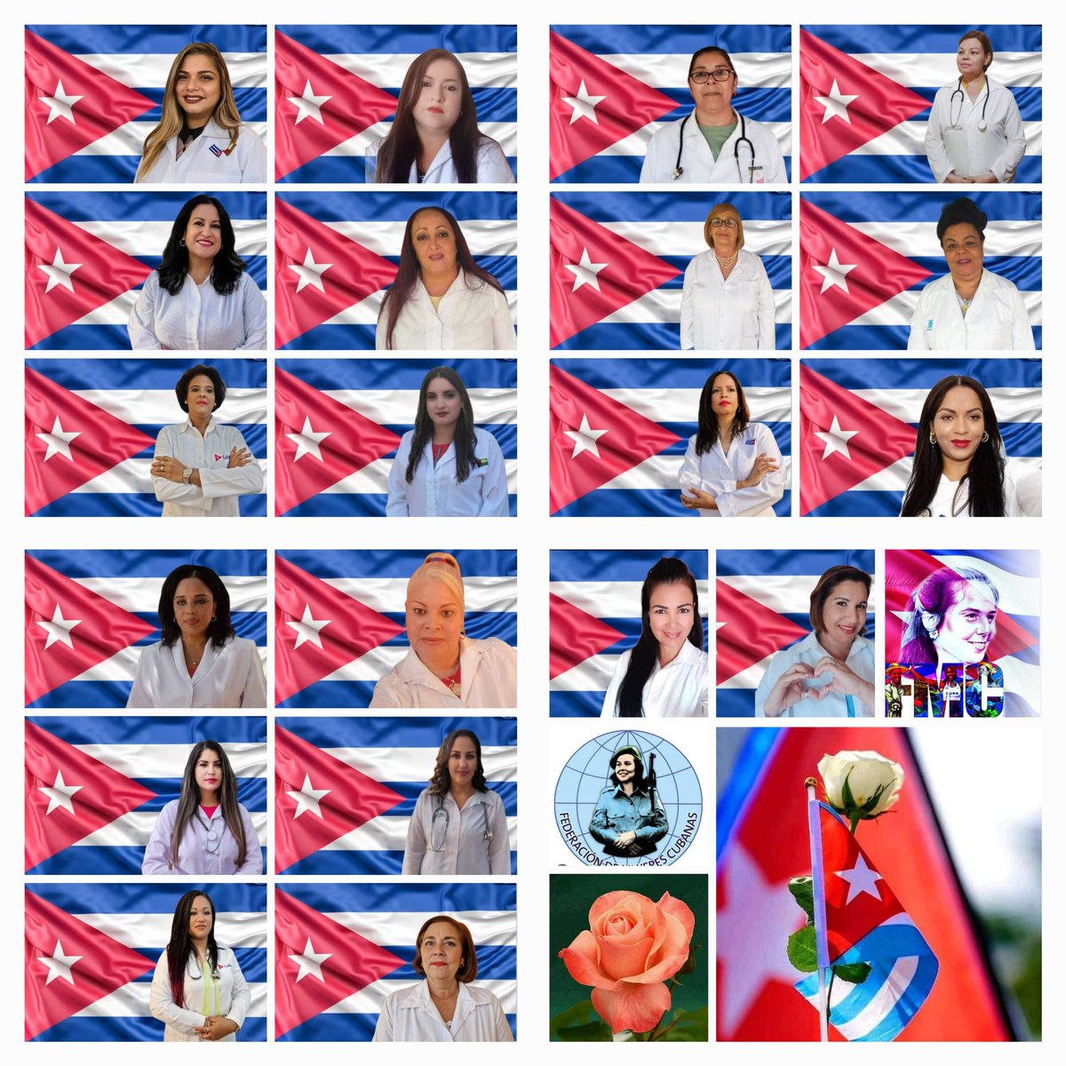 "Sin la Mujer la obra ingente de la Revolución Cubana no habría sido posible". Feliz 63 Aniversario  <a href="/FMC_Cuba/">FMC de Cuba</a>. Muchas Felicidades Compañeras.
#BMCGuineaBissau <a href="/WongCorrales/">Luis Armando Wong Corrales</a> <a href="/ArgudinMilagros/">Dra. Milagros Valdespino Argudin</a> <a href="/PresidenciaCuba/">Presidencia Cuba 🇨🇺</a> <a href="/MINSAPCuba/">Ministerio de Salud Pública de Cuba</a> <a href="/SaludDPinar/">Dirección General de Salud_Pinar Del Río</a>