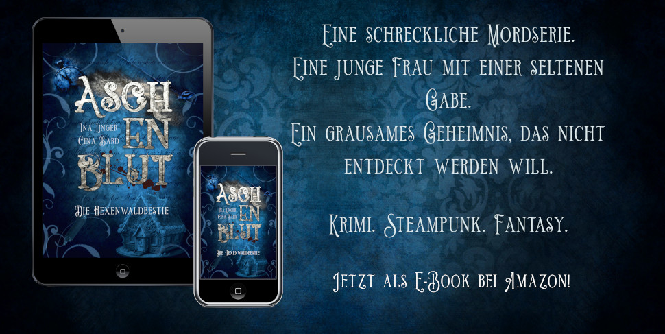 InaLinger's tweet image. RT: Jetzt ist es endlich da! Mein Mix aus #steampunk #krimi #fantasy und #märchen mit einer starken Heldin und einem Hauch Romantik (#slowburn) amazon.de/dp/B0CFZR81QZ