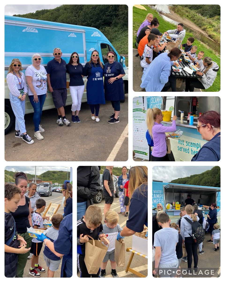 Thank you so much @MealsandMoreUK for the yummy scampi and chips 😋 They were thoroughly enjoyed by everyone at the holiday club😊 @AETAcademies @vianclark @CNicholson_Edu @Claire_Heald @ShonetteBason @MbroCouncil