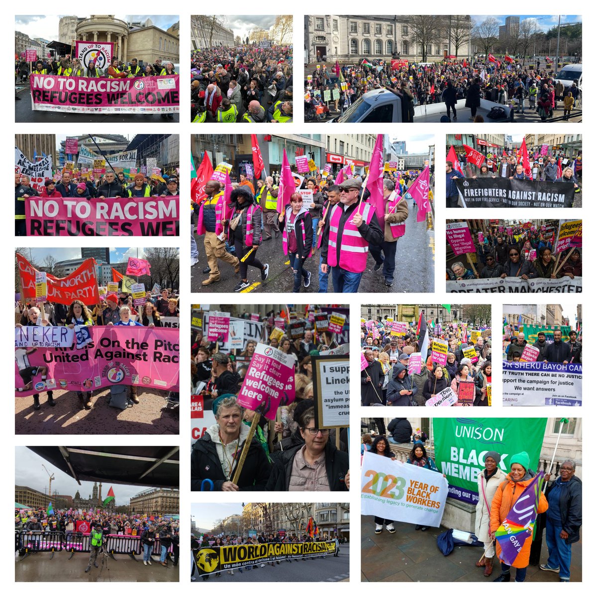 AntiRacismDay's tweet photo. #ResistRacism #RefugeesWelcome #StopFarRight #StopScapegoating The government's racist offensive is fanning the flames of the far right. We need a mass, united anti racist movement
👉🏿JOIN US 💰DONATE: https://t.co/Bp0jxHdcT0
📧 FIND YOUR NEAREST GROUP: info@standuptoracism.org.uk https://t.co/YN3ke0JfJD
