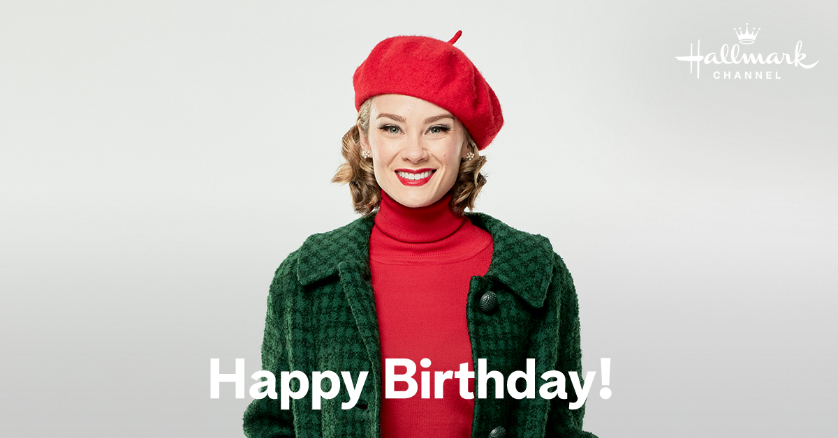 hallmarkchannel's tweet photo. Happy birthday to #KimMatula, star of #GhostsOfChristmasAlways! 🎉 🍰 https://t.co/mf9TVoyZKr