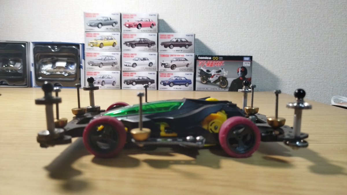 SASAKI96149285's tweet photo. #ミニ四駆
#AERO・THUNDER・SHOT
#RAYSPEAR
#SUPER・AVANTE・Jr・REPLICA
#NEO・VQS・ADVANCED・PACK
本日の試走、ちょっとネバッちまった🕙💦
閉店ガラガラです😤 https://t.co/ROwoRrysT8